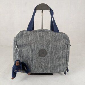 AUTH Kipling Lunch bag Grey - Used - Clean- Good Condition Made in Cambodia